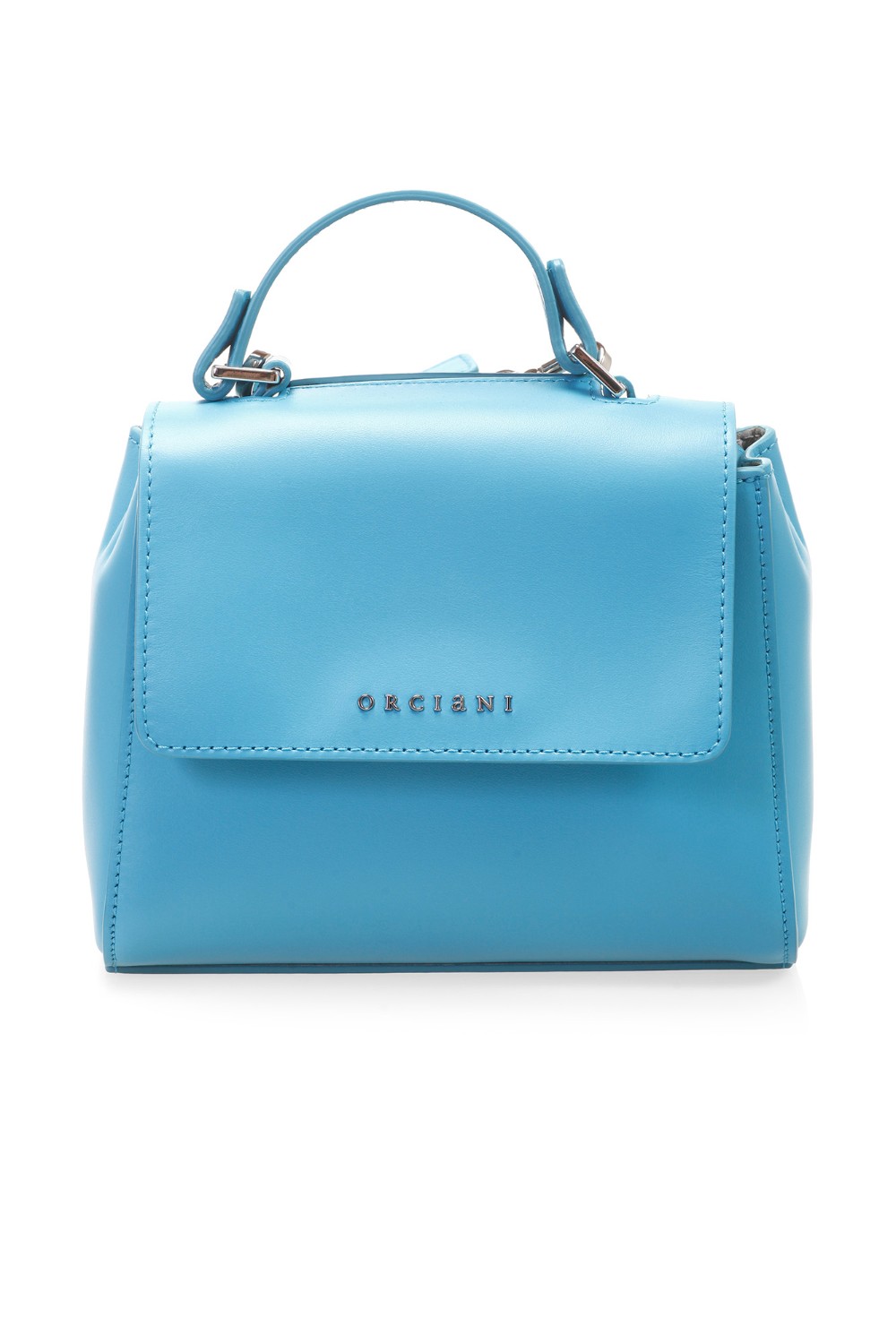 shop ORCIANI  Borsa: Orciani borsa Sveva Vanity Mini a mano in pelle con tracolla.
Dimensioni: Larghezza 20 cm Altezza15 cm Profondità 8 cm
Tasca interna con zip.
Chiusura con patta con bottone magnetico.
Tracolla rimovibile.
Finitura palladio, vitello liscio.
Composizione: 100% Pelle.
Made in Italy.. B02019 LBR-ACQUARIO number 8719254